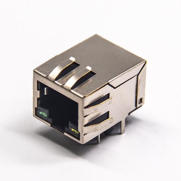 帶彈片RJ45帶屏蔽8p8c彎式帶led燈接pcb板rj45網(wǎng)絡(luò)接口 帶彈片RJ45帶屏蔽8p8c彎式帶led燈接pcb板rj45網(wǎng)絡(luò)接口