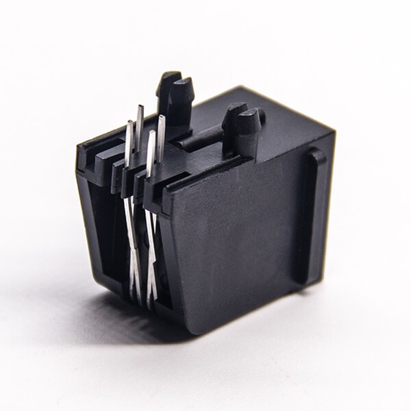 rj11母座2P2C網絡模塊化連接器非屏蔽式全塑外殼 rj11母座2P2C網絡模塊化連接器非屏蔽式全塑外殼