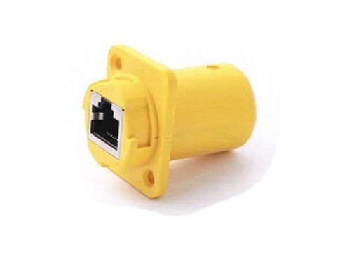 RJ45防水航空插頭網線防水連接以太網母座