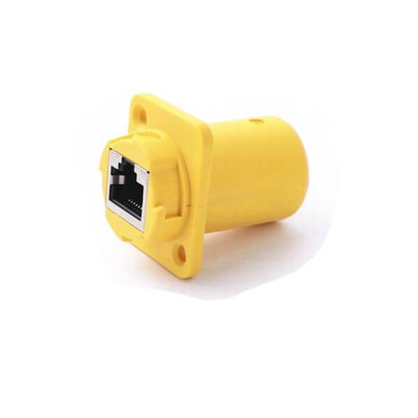 RJ45防水航空插頭網(wǎng)線防水連接以太網(wǎng)母座 RJ45防水航空插頭網(wǎng)線防水連接以太網(wǎng)母座