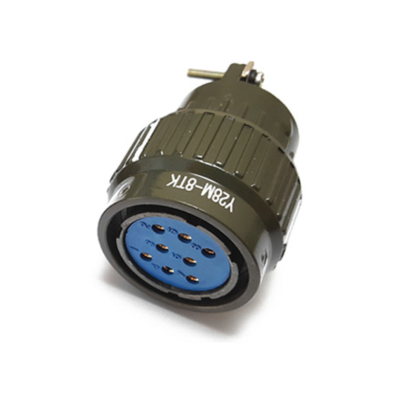 YP28圓形連接器Y28M-8TK航空插頭 YP28圓形連接器Y28M-8TK航空插頭