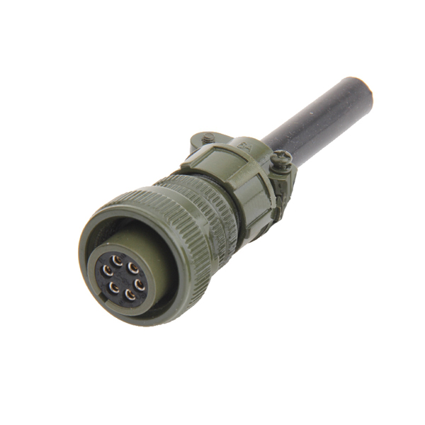 彎式MS3106A14S-6S 6芯機器人手臂插頭 彎式MS3106A14S-6S 6芯機器人手臂插頭