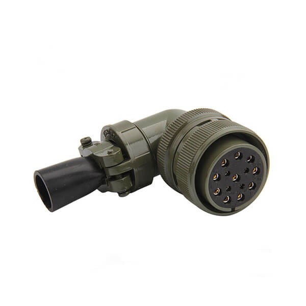 MS3108A28-20S工防防水連接器14芯彎管航空插頭 MS3108A28-20S工防防水連接器14芯彎管航空插頭