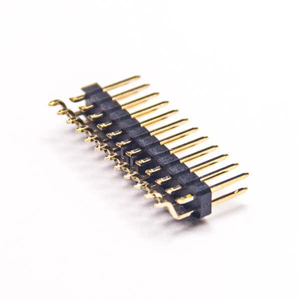 2.54間距雙排臥貼片排針連接器帶CAP帽10pcs
