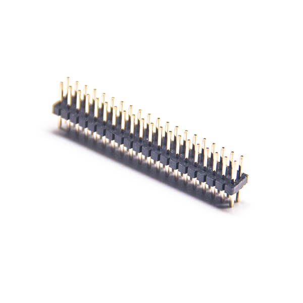 2pcs雙頭排針40pin單塑直式插板式間距2.27mm 2pcs雙頭排針40pin單塑直式插板式間距2.27mm