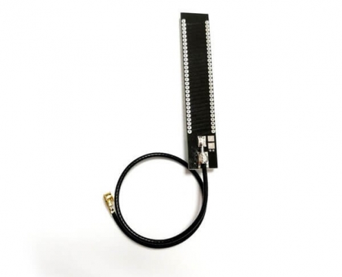 2.4G內置PCB無線天線40*7mm接Ipex線材X3