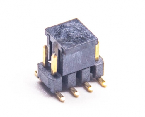 貼片雙排針間距2.0mm單塑直式插針長7.95mm4pcs