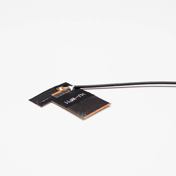 5pcs天線WifiFPC板天線內部焊接黑色RF1.13同軸電纜