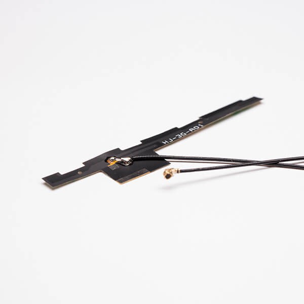 5pcsWIFI天線線焊機2.4GFPC，帶黑色RF1.13電纜至IPEXI。