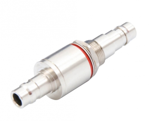 天饋同軸避雷器DC-6GHz直式IP67母轉母QN射頻避雷器