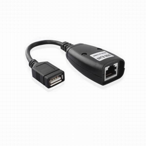 USB延長線轉RJ45信號放大器USB轉網線RJ45插座接口延長10CM