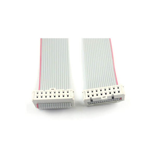 2.54mm間距,排線,2x8PIn,16針,16線,IDC扁平帶狀電纜,長度1M連接器