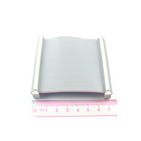 2.54mm間距,排線,2x25間距,50針,50線,IDC扁平帶狀電纜,長度7CM連接器