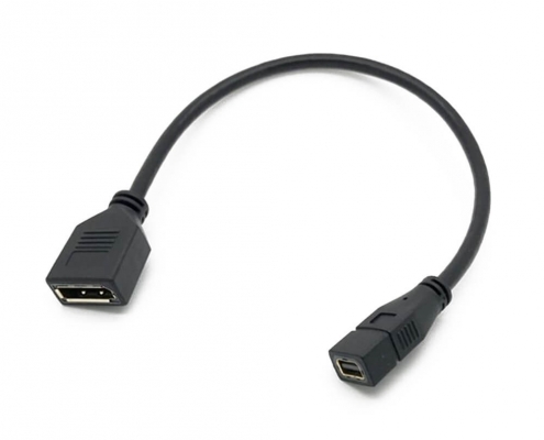 MiniDisplayPortDP直式母轉母轉接線0.3米