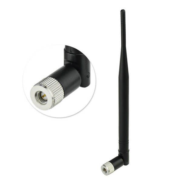 3dBi2.4GHz全向可旋轉天線SMA公頭WiFi路由器