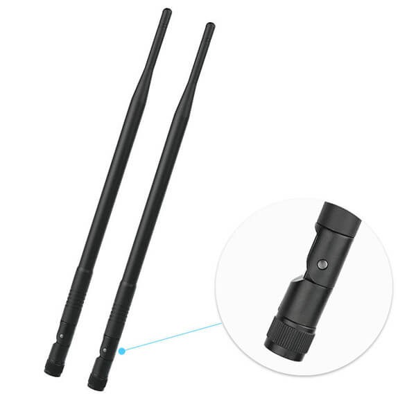 2.4GWiFi信號發射器天線SMA公頭3dBi