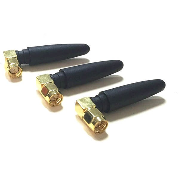 短棒狀3dBi3GGSM天線900/1900MHZ，接SMA彎公頭