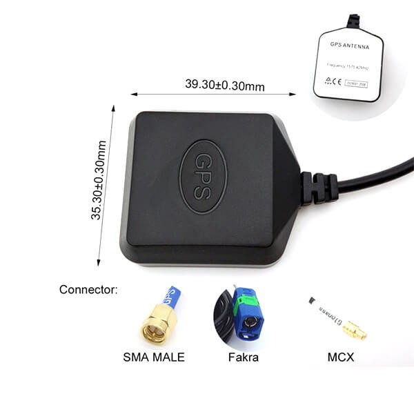 有緣GPS,GSM組合天線接FakraSMAMCX，RG174線規1M