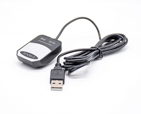 低價5dBi高增益GPS信號接收黑色天線接USB