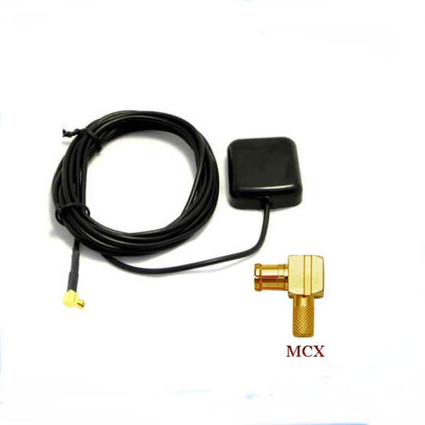 高增益航海導航GPS片狀瓷塊天線1575.42MHz接MCX公頭