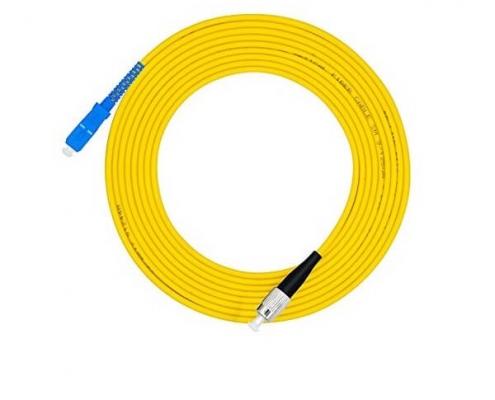 光纖跳線SC轉FC單工單模9/125μmOS2線長3M