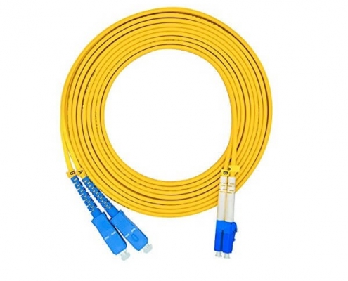 單模光纖線長3米LC轉SC9/125μmOS2雙工