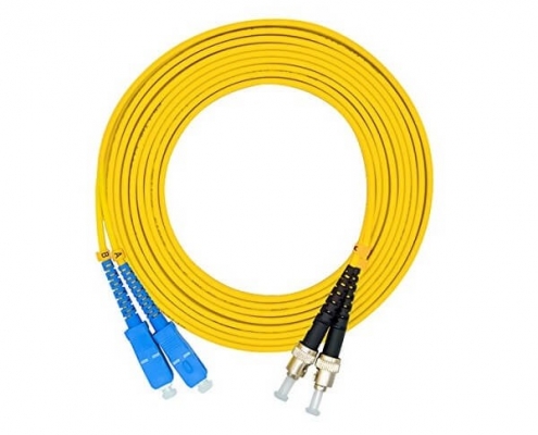 SC單模光纖線長3米轉ST9/125μmOS2雙工