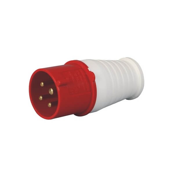 工業插頭CEE/IEC32A4芯3相IP44防水