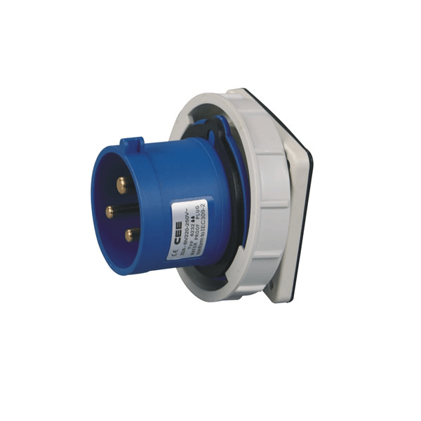 暗裝工業插座IEC6030916A3芯IP67防水