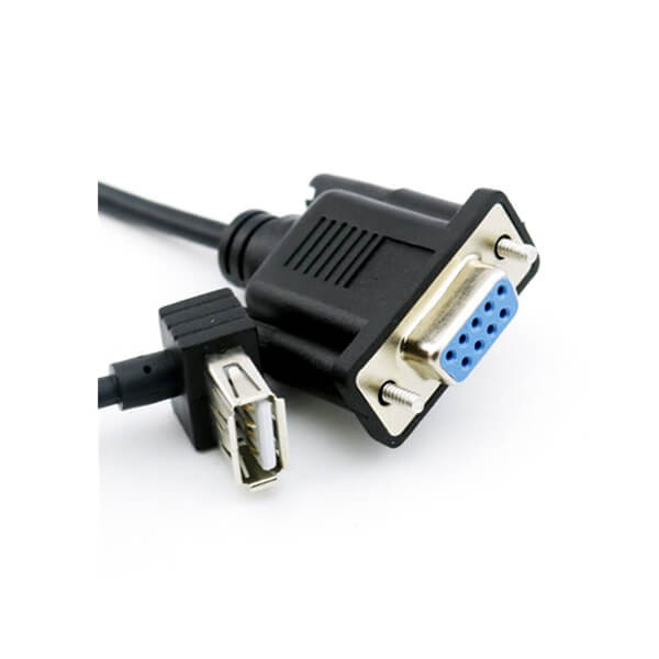 D-sub9轉USB2.0A線材連接器