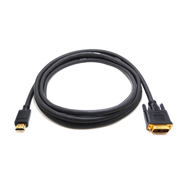 高級(jí)DVI-D數(shù)字雙鏈路電纜公對(duì)公,雙屏蔽,3-50英尺