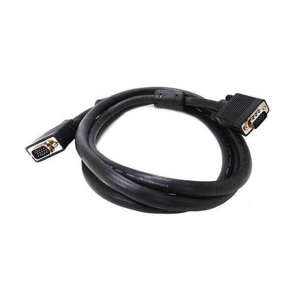 VGA電纜HD15公對公高品質電纜,帶鐵氧體抑制噪音1-150英尺長