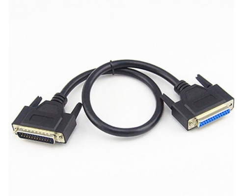 DB25公轉母信號串口線 DB25P延長線轉接線 并口打印機串口線