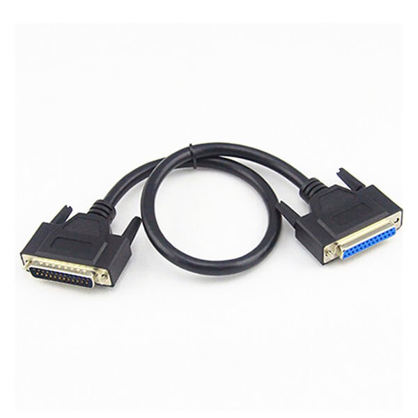 DB25公轉母信號串口線DB25P延長線轉接線并口打印機串口線