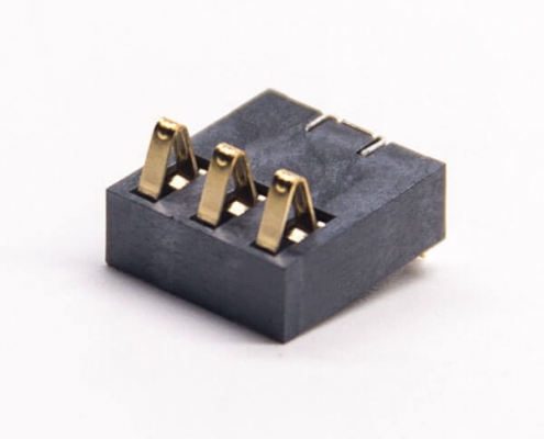 3芯連接器3芯鍍金PH3.0貼板接PCB板安裝對講機電池座公插頭