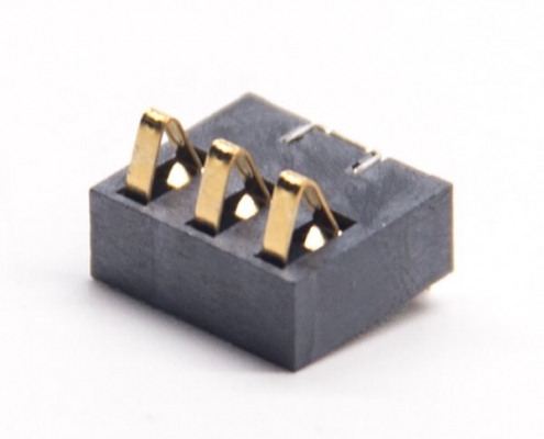 手機鋰電池座3芯鍍金PH3.0公插頭PCB板貼板安裝