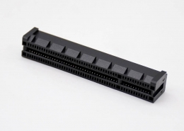 連接器PCIE8X夾板式卡槽98芯沉板式記憶卡連接器