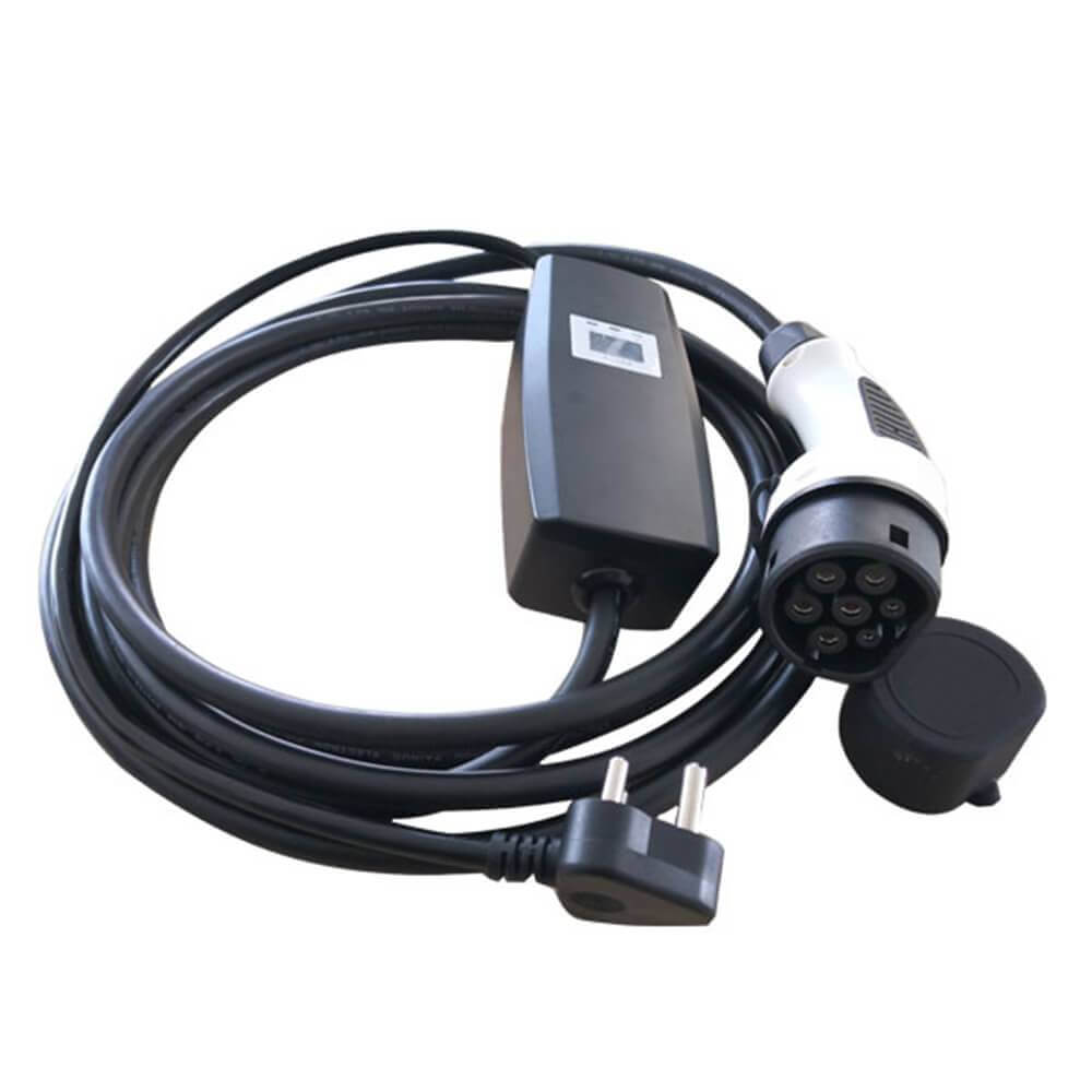新能源電動(dòng)汽車(chē)充電器 交流歐標(biāo)充電器16A 5米充電槍